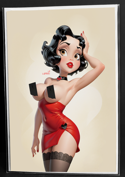 Betty Boop - Cosplay | Virgin Cover | Wicked Comic Books Exclusive | (100 Copies w/CoA)