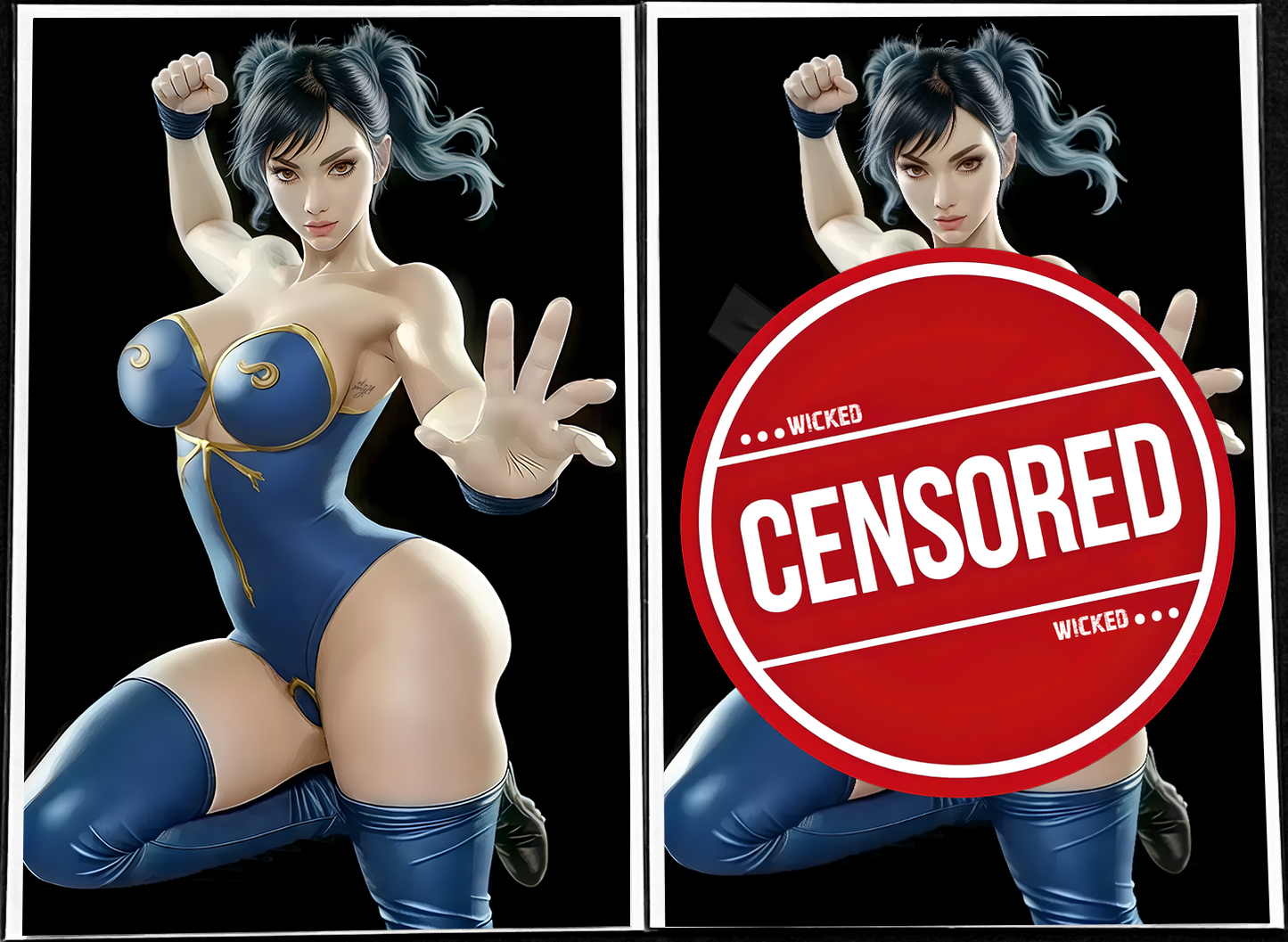 Chun-Li - Cosplay | Duo | Wicked Comic Books Exclusive | (100 Copies w/CoA)