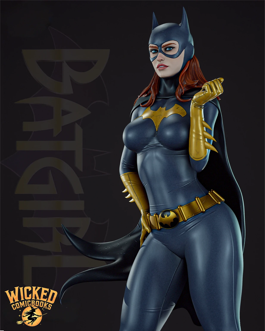 Batgirl - 1:6 (37cm) Scale Model Kit | Ultra-High-Resolution Detail | UN-PAINTED