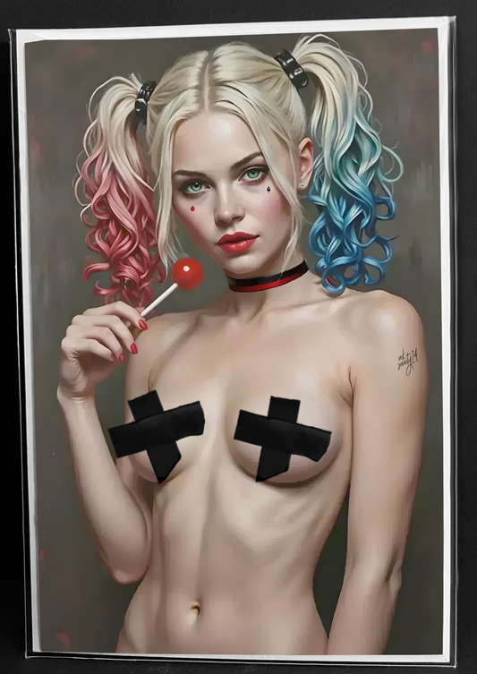 Harley Quinn - Yummy -  Virgin Cover | Wicked Comic Books Exclusive | (100 Copies w/CoA)