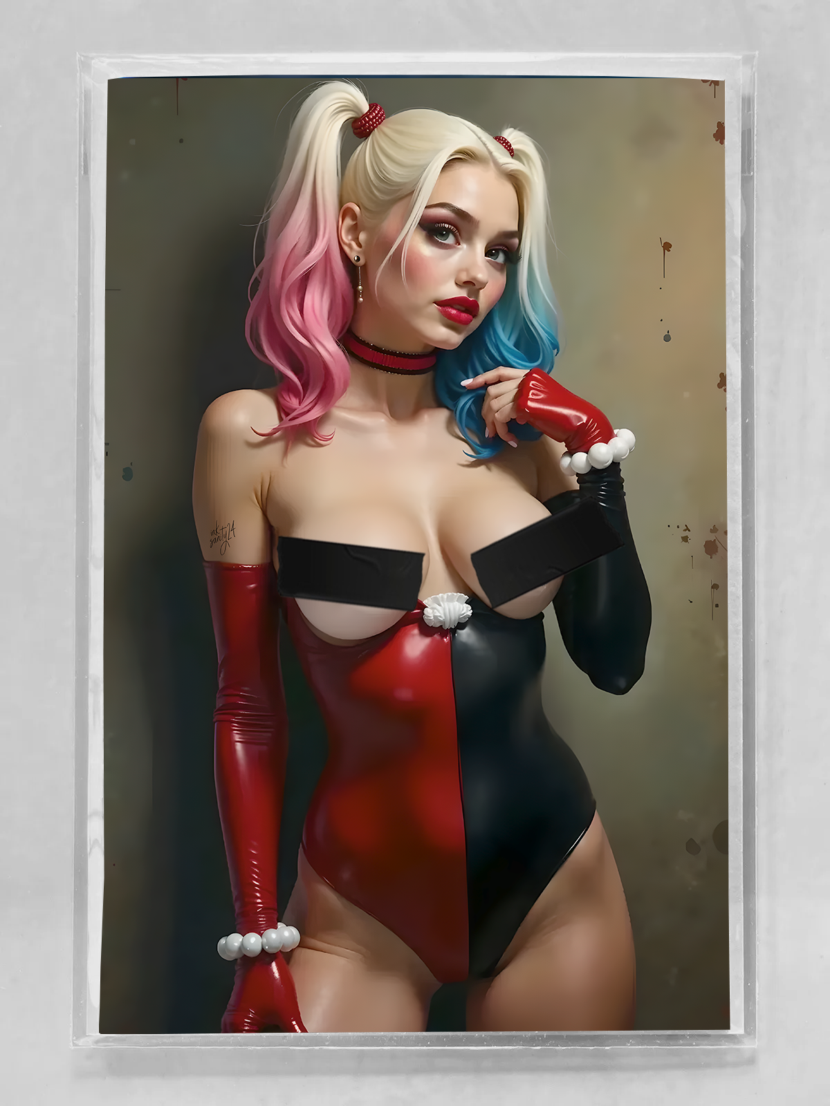 Harley Quinn Strikes - Naughty Virgin Cover | Wicked Comic Books Exclusive | (100 Copies w/CoA)