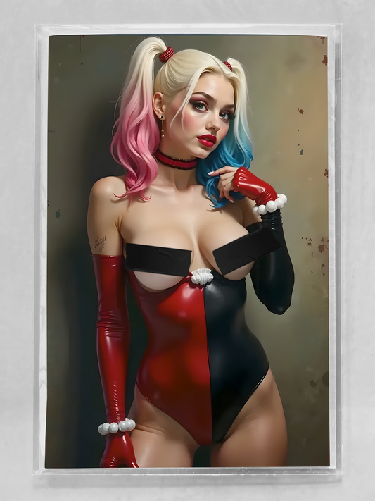 Harley Quinn Strikes - Naughty Virgin Cover | Wicked Comic Books Exclusive | (100 Copies w/CoA)