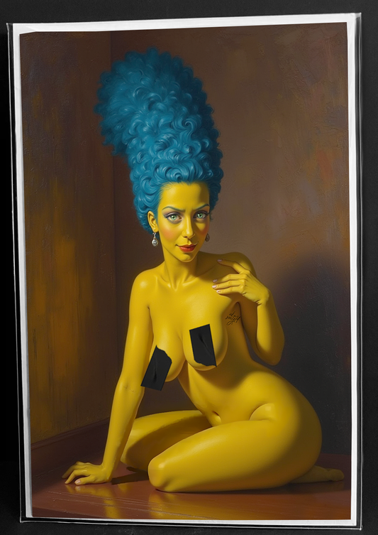 Marge Simpson | Cosplay Virgin Cover | Wicked Comic Books Exclusive | 100 Copies w/CoA
