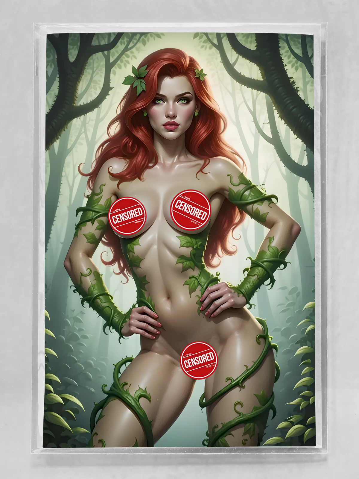 Poison Ivy - Welcome to the Jungle - Cover B | Wicked Comic books Exclusive limited to 100 w/coa