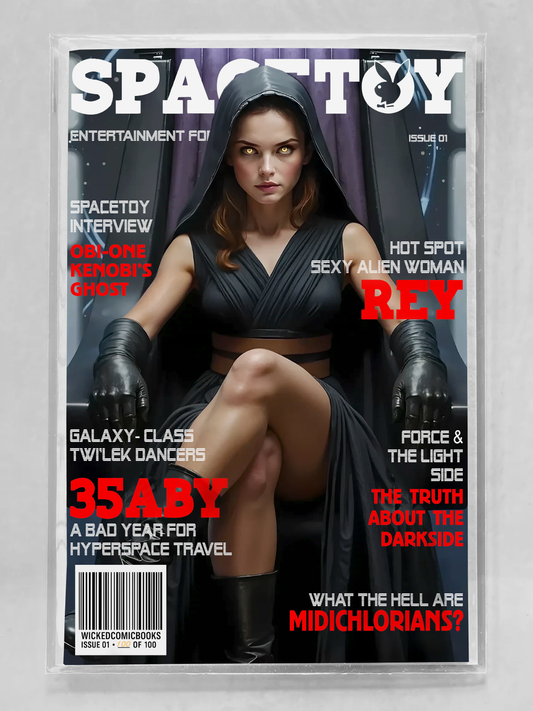 Spacetoy Issue #1 – CVRA Cosplay | Edition | Erotic Comic Art & Stories | Wicked Comic Books Exclusive limited to 100